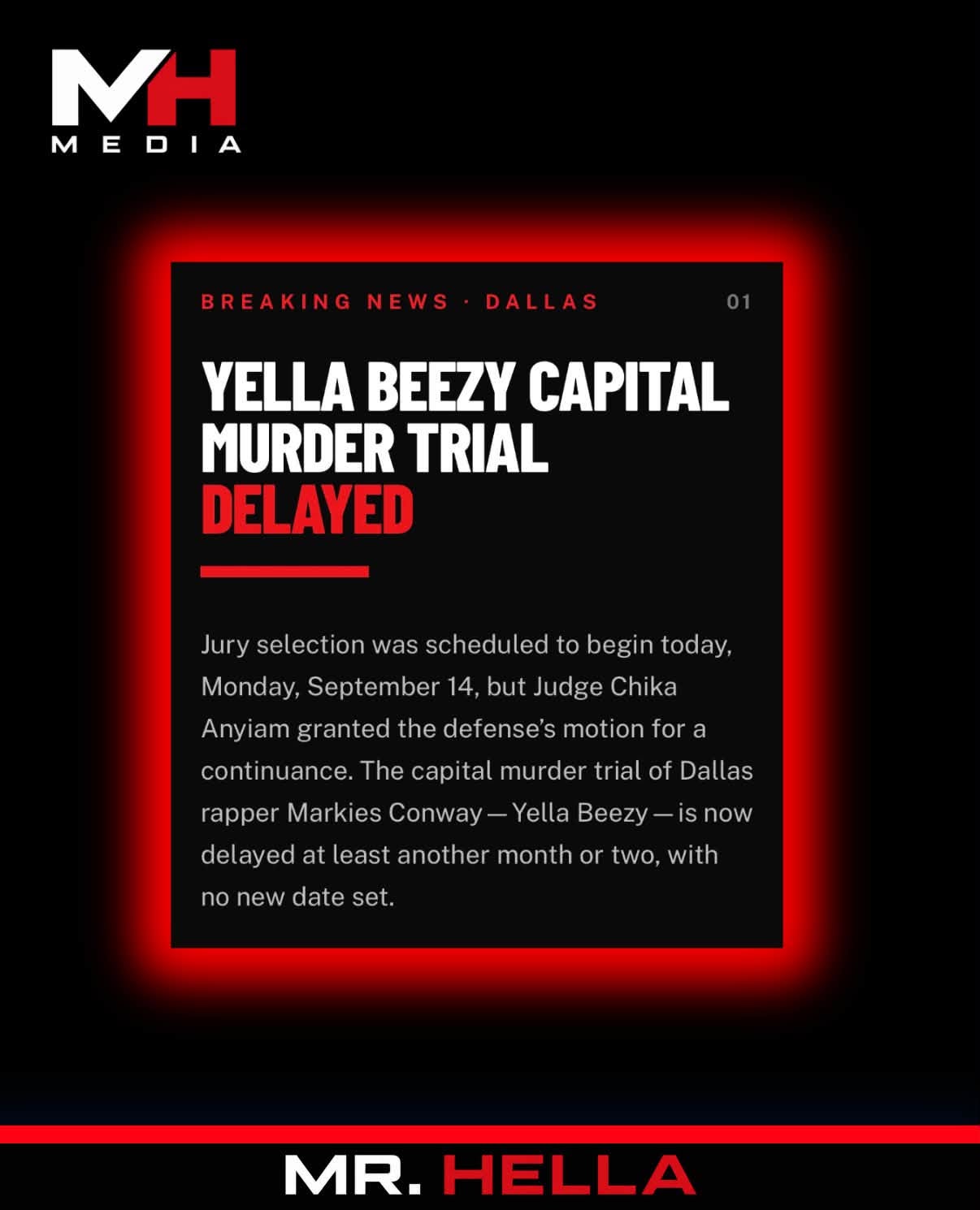 Yella Beezy’s Capital Murder Trial Delayed Until October as Both Sides Prepare for MO3 Case — image 2