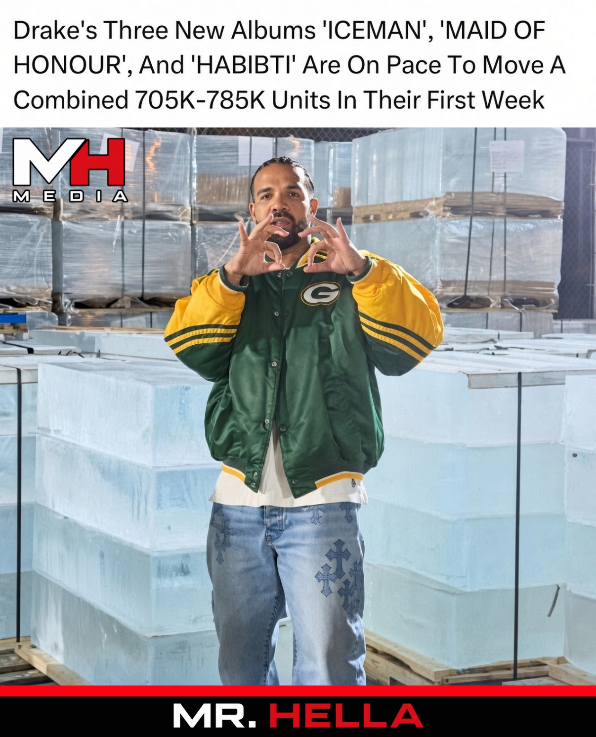 Drake’s Three New Albums “ICEMAN,” “Maid of Honour,” and “Habibti”