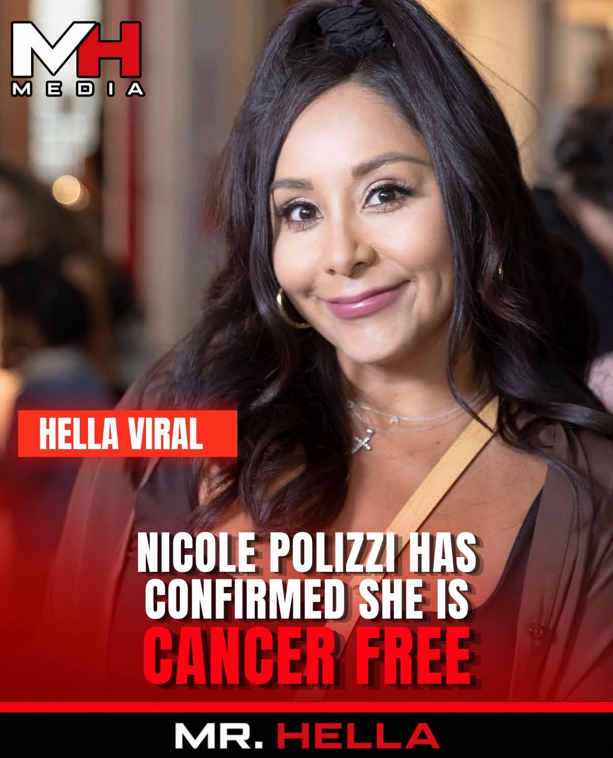 ‘Jersey Shore’ Star Nicole “Snooki” Polizzi Says She’s Cancer-Free After Hysterectomy