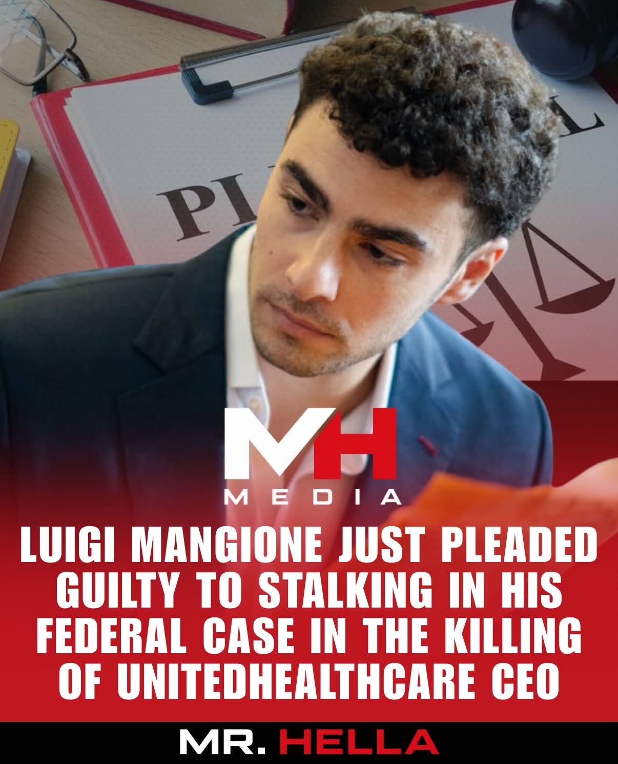 Luigi Mangione Pleaded Guilty in Manhattan federal court