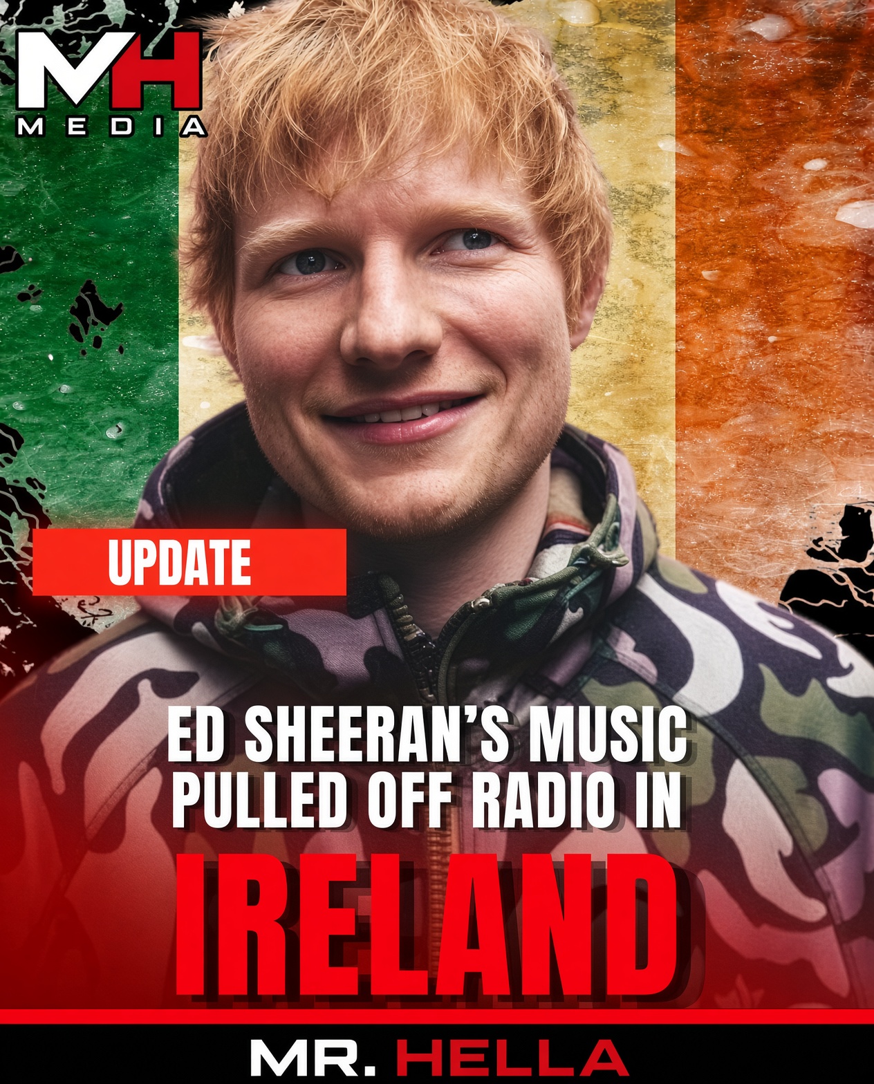 Irish Radio Station Pulls Ed Sheeran’s Music Over Macklemore Tour Fallout