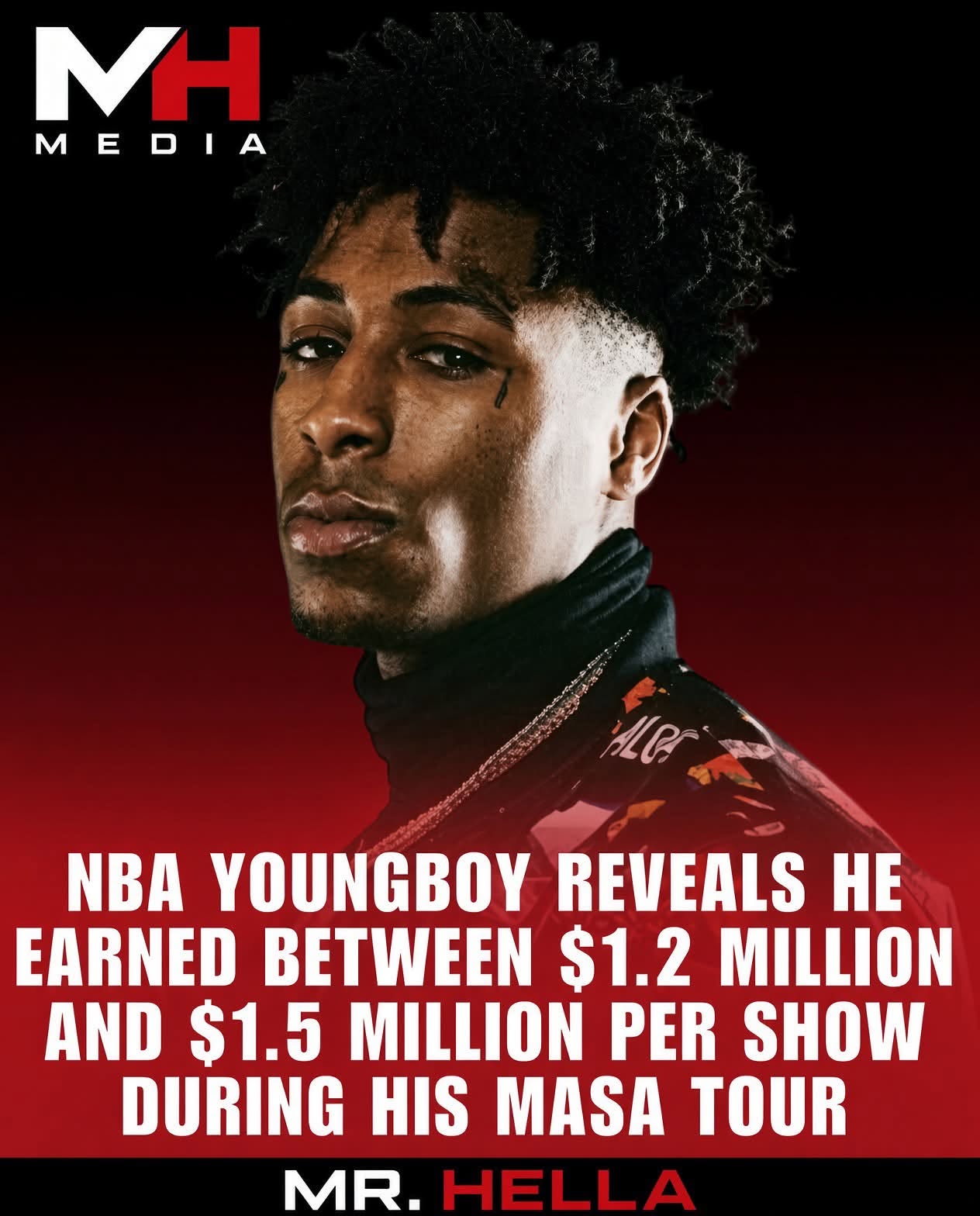 NBA YoungBoy Told Funny Marco He Used to Think He Would Never Make $100,000 a Night