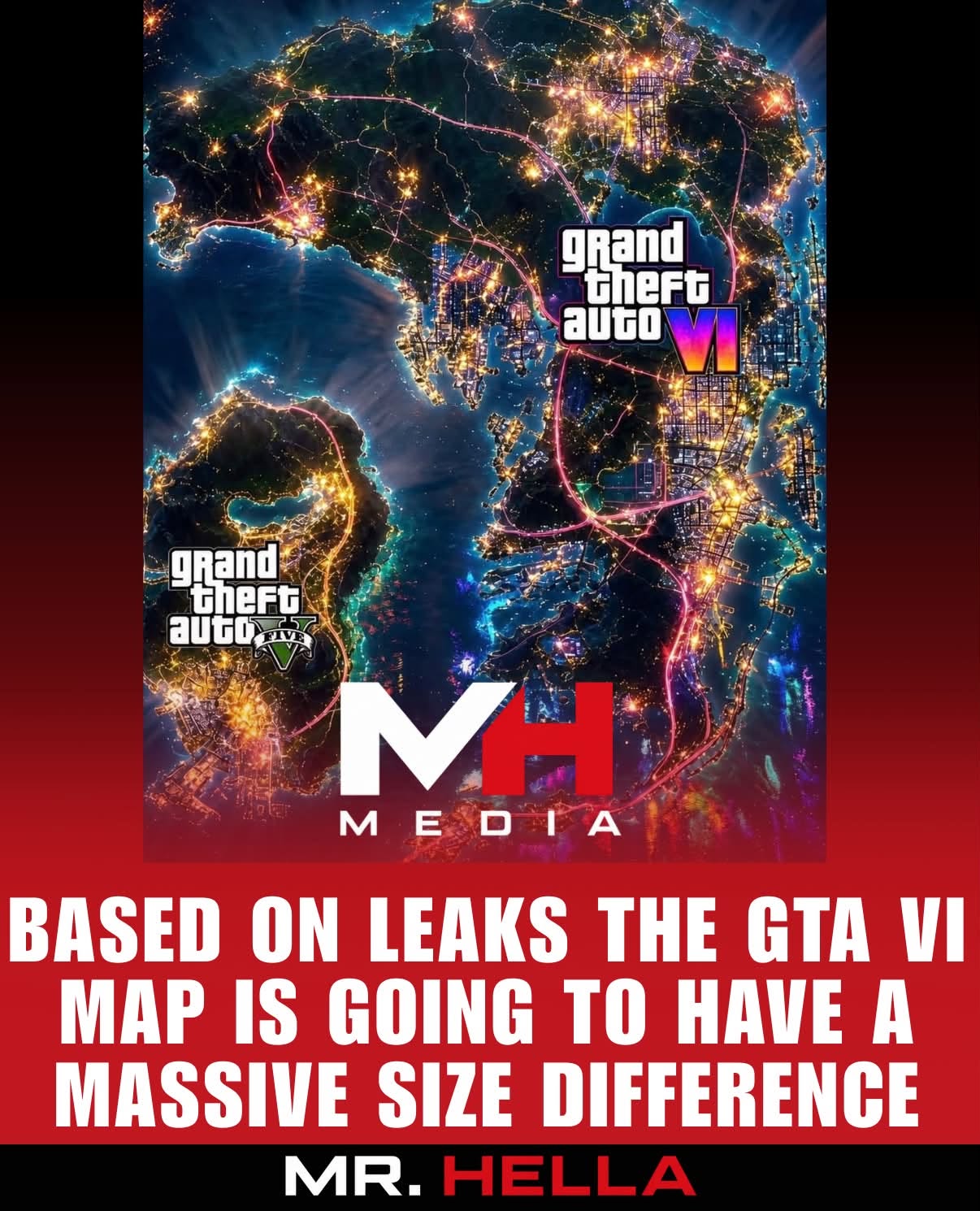 GTA 6 Map is Expected To be Nearly 2.5 Times Bigger Than GTA 5