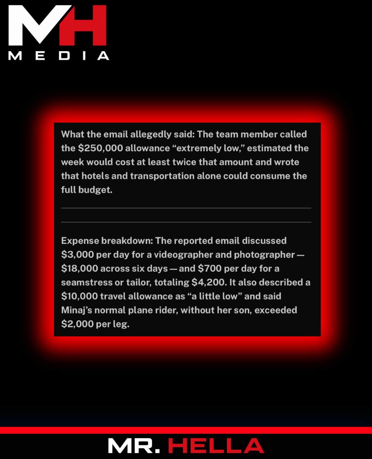 Nicki Minaj’s Team Called $250K ‘Pink Friday 2’ Promo Budget “Extremely Low” — image 3
