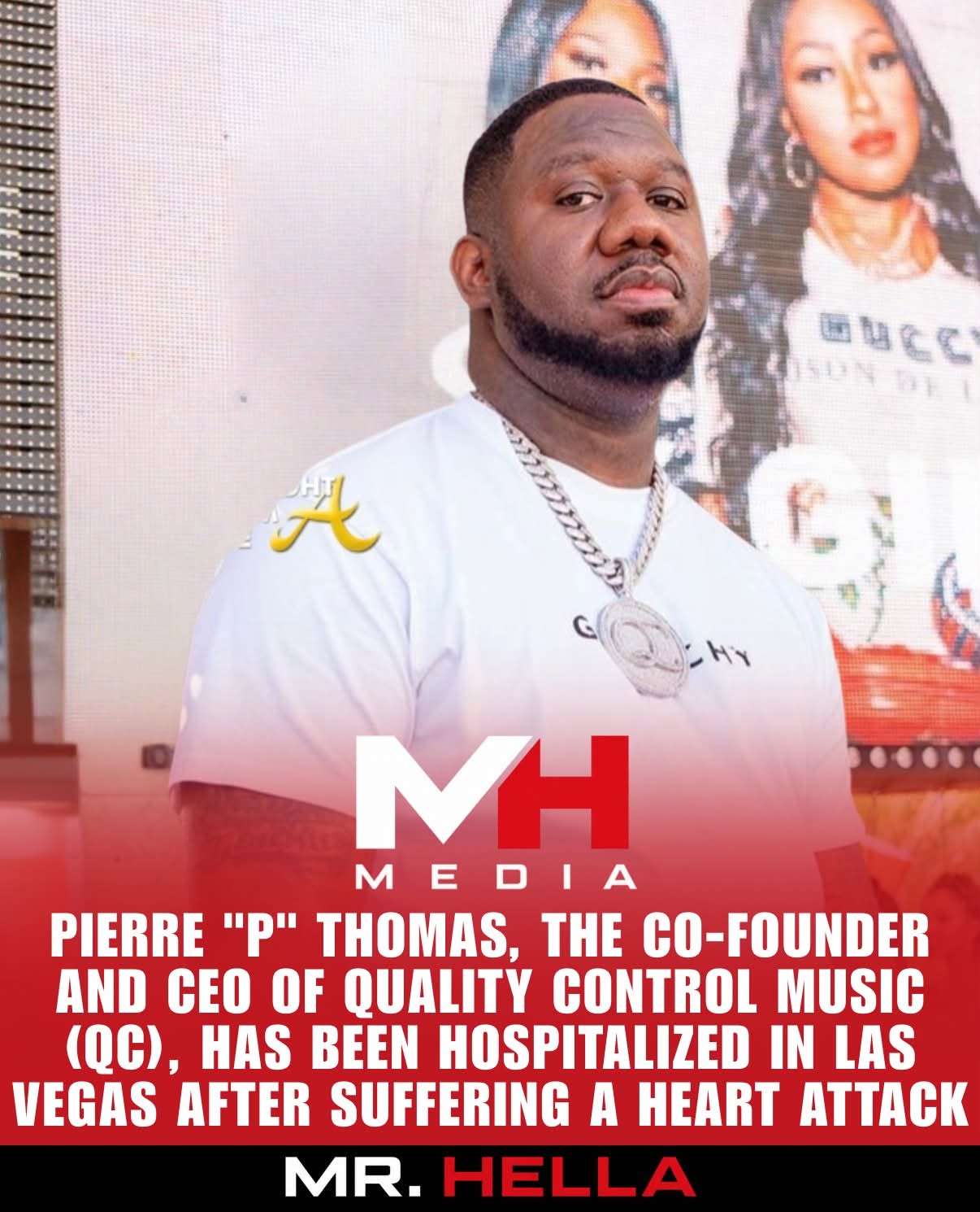Quality Control CEO Pierre “P” Thomas Recovering After Heart Attack
