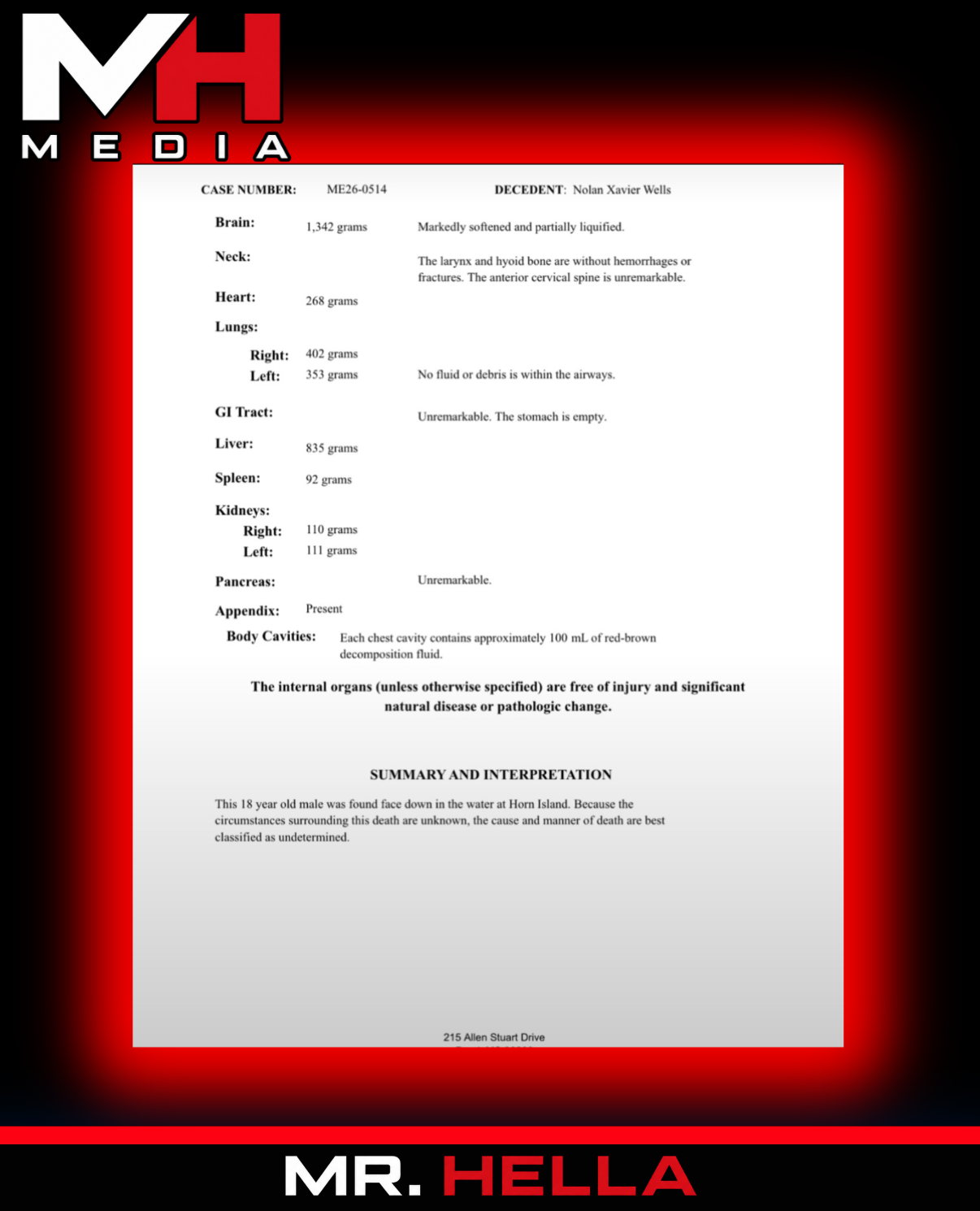 Nolan Wells Autopsy Found No Water in Airways or Stomach as Family Questions Drowning Theory — image 5