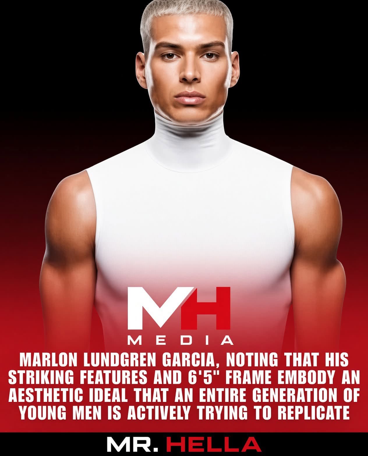 Marlon Garcia Named “The Face” of Modern Male Beauty by Vanity Fair