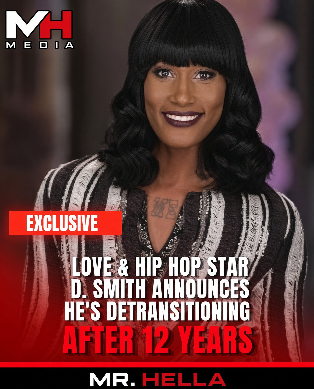 D. Smith Announces Detransition After 12 Years Living as a Transgender Woman