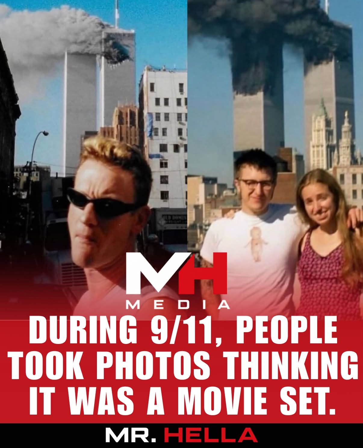 Bystanders Took Selfies Thinking 9/11 Was A Movie Set